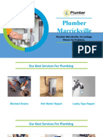 Plumber Marrickville - Your 24/7 Professional Plumbing Service Provider