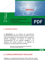 Biomecanica-2.1 Fuerzas - Composicion y Resolucion