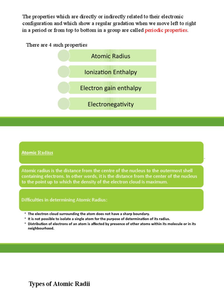 Understanding Atomic Radius Variations | PDF