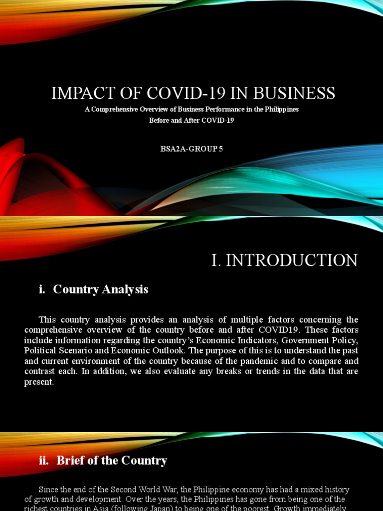 COVID-19's Impact on Philippine Business | PDF | Recession | Philippines