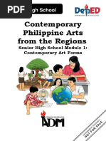 Contemp. Phil. Arts From The Regions Module 1 PDF