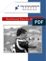 Nutritional Plan For Athletes