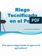 Riego Tecnificado en El Perú PDF