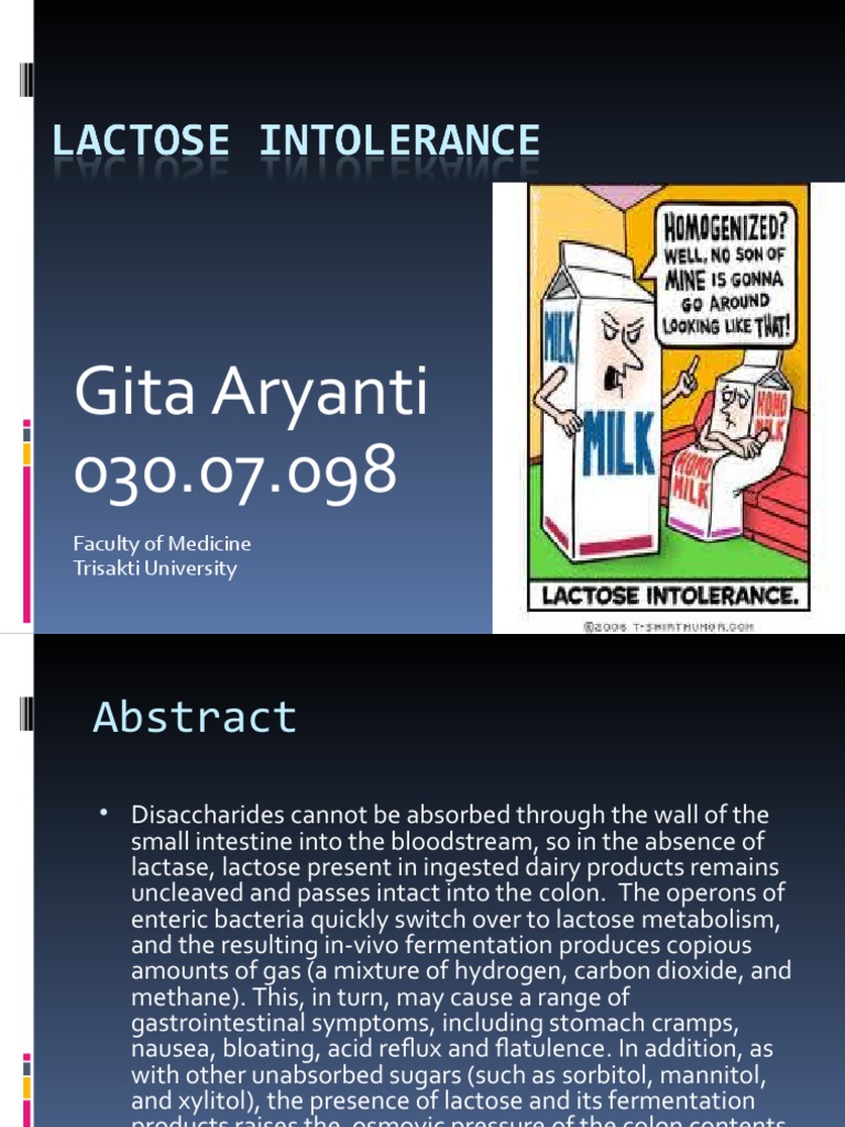 Understanding Lactose Intolerance Symptoms | PDF | Irritable Bowel ...