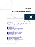 Performing Behavioral Modeling: Star-Hspice Manual, Release 1998.2 22-1