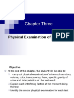 Chapter Three: Physical Examination of Urine