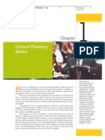Moore Parker: Critical Thinking, Eighth Edition 1. Critical Thinking Basics Text