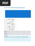 ITE-6101-2013T (UGRD) Computing Fundamentals: My Courses