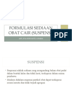 Teknik Pembuatan Sediaan Obat - Formulasi Sediaan Obat Cair Suspensi 1605513289