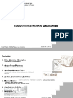 Arq. Peruana 3 - CONJUNTO HABITACIONAL LIMATAMBO (Primera Entrega)