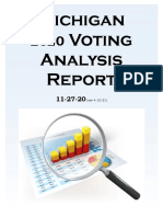 Michigan 2020 Voter Analysis Report