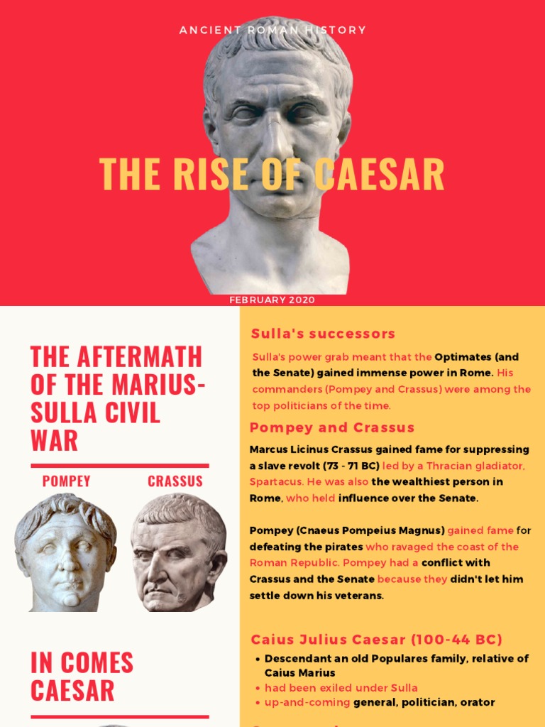 Caesar's Path to Power | PDF | Julius Caesar | Pompey, image size:768x1024
