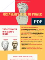 OCTAVIAN'S RISE TO POWER AFTER CAESAR'S DEATH