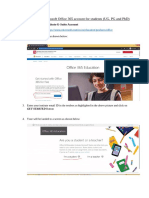 Steps For Obtain Microsoft Cloud Account For Students