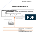 Handout-Jugendliche Mit Migrationshintergrund