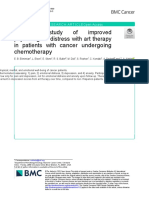 A Pilot Study of Improved Psychological Distress With Art Therapy in Patients With Cancer Undergoing Chemotherapy