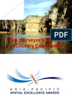 The Surveyor's Role in A Country Community