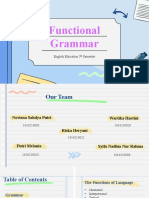 Functional Grammar for English Education