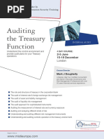 Auditing The Treasury