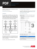 Connections and Settings: Communication Unit 560CMR01