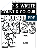 Count & Colour Cupheads PDF