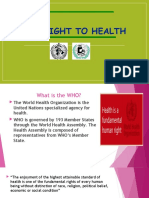 The Right to Health: A Fundamental Human Right
