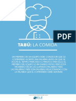 Tabu Comida ELEI - GRATIS