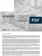 Europe's Leading Conventional Lithium Project: Savannah Resources PLC Corporate Presentation - March 2020