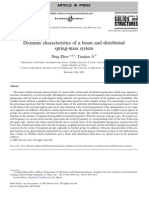 a4-beam-distributed mass-spring