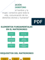 Matrimonio y Relaciones Patrimoniales Drecho Romano