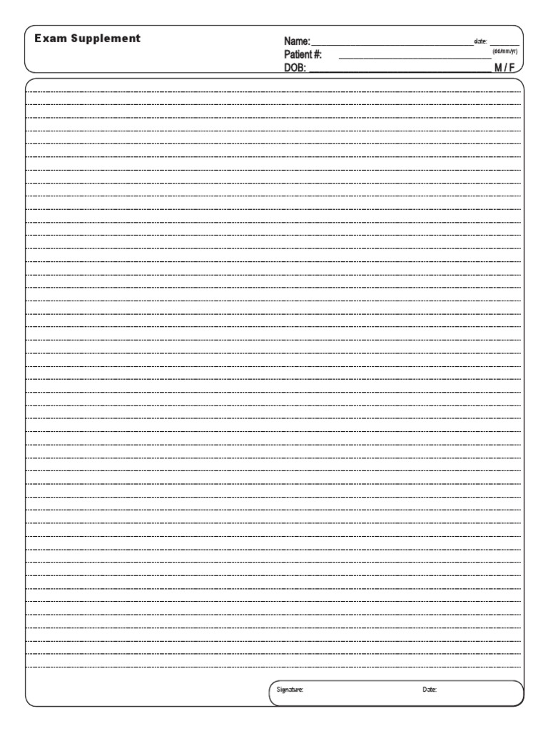 Exam Supplement | PDF