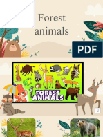 Forest Animals GLAS