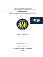 Peluang, Tantangan Dan Strategi Pengembangan UMKM Di Indonesia Pada Masa Pandemi COVID-19 - Indri Safitri - 19804244029