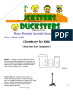 Chemistry For Kids - Chemistry Lab Equipment