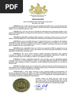 Governor Wolf Proclamation - Get Covered 2021 Pennsylvania Day, 2020