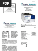 642E Centrifuge Operator's Manual | PDF | Centrifuge | Switch