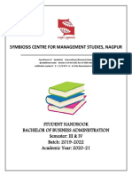 Handbook 2019-22 Sem 3 - 4 PDF