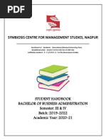 Handbook 2019-22 Sem 3 - 4 PDF