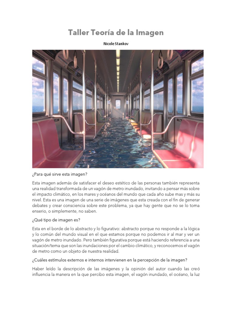 Taller Teoría de La Imagen | PDF | Imagen | Estética