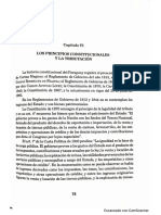 Principios Constitucionales y Los Tributos