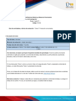 Activities Guide and Evaluation Rubric - Unit 3 - Task 5 - Communicative Production - En.es