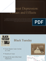 The Great Depression: Causes and Effects