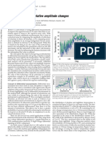 The Value of Using Relative Amplitude Changes: Business Bottom Line