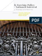 British Foreign Policy and The National Interest Identity, Strategy and Security by Timothy Edmunds PDF
