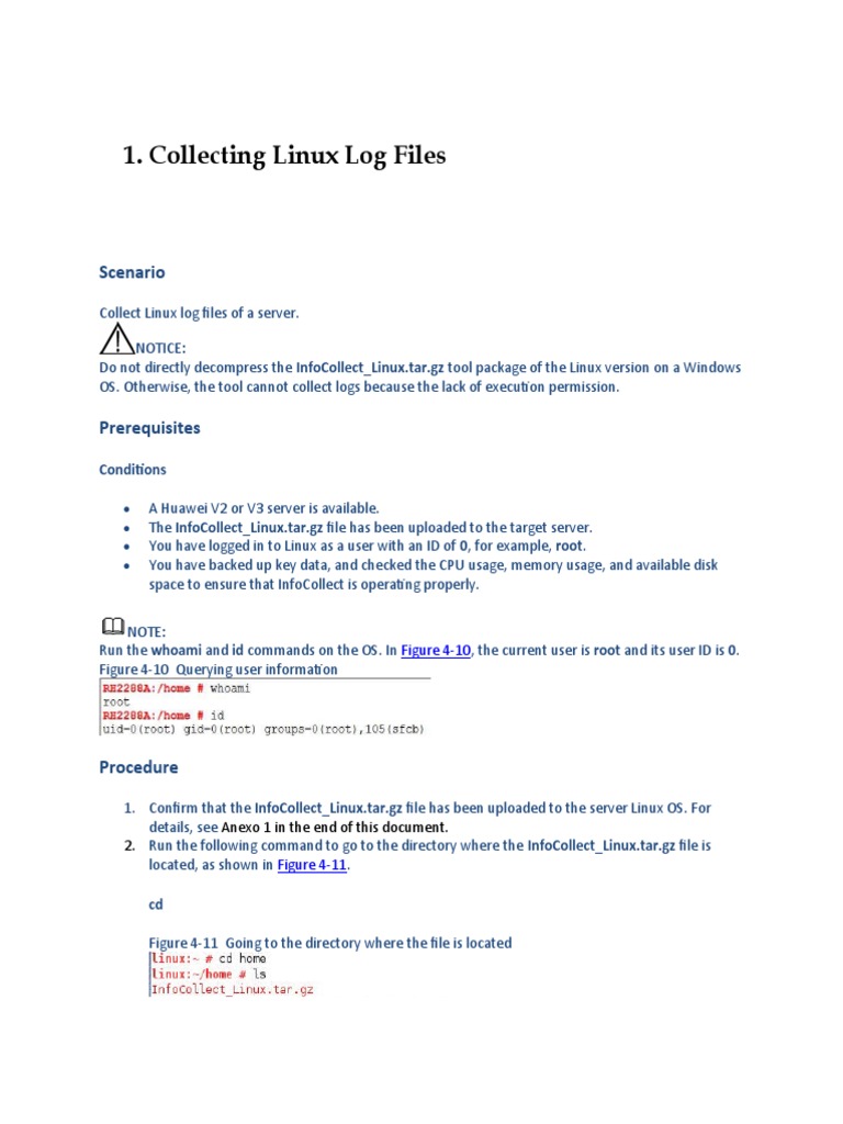 Collecting Linux and Windows Log Files | PDF | Secure Shell | Computer File