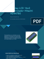 Display LCD 16x2 Controlador Hitachi HD44780