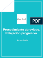 Procedimiento Abreviado Relajación Progresica PDF