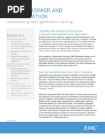 Emc Networker and Deduplication: Accelerating Next-Generation Backup
