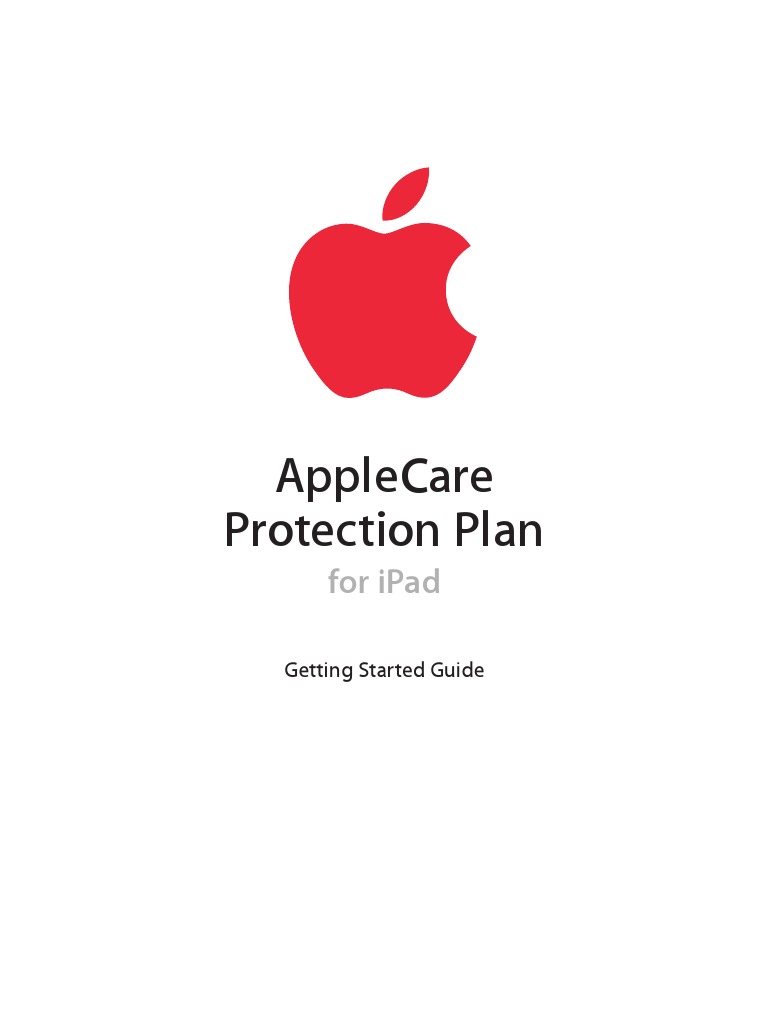 AppleCare Protection Plan For Ipad PDF