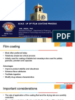 Scale - Up of Film Coating Process